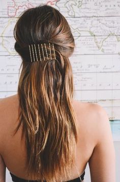 Bobby Pin Hairstyles, Hair Tutorials Easy, Black Hairstyles, Haircuts For Long Hair, Fall Hair