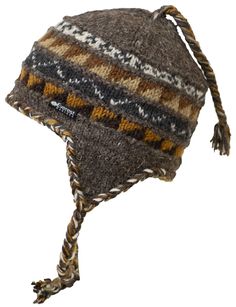 The style that started it all! The iconic Sherpa Earflap is an extremely warm and cozy hat! Hand-made in Nepal, this classic hat is fully lined with fleece for the ultimate in comfort and warmth! Full sized ear flaps will keep ears happy even on the chilliest days, and the tassels can be used for retention or to hang dry after a snowy day. One of our warmest hats, the Sherpa Earflap will make sure your head never gets cold! Like all of our wool products, the Sherpa Earflap is: 100% New Zealand w Crochet Hat Earflap, Steampunk Items, A Snowy Day, Ear Flap Hats, Funky Outfits, Cozy Hat, Classic Hats, Winter Gear, Ear Hats