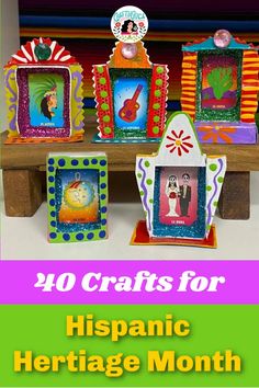 Crafts for Hispanic Heritage Month Latino Heritage Month Activities, Latin Heritage Month Activities For Kids, Mexican Heritage Crafts For Kids, Hispanic Activities For Kids, Hispanic Art Projects, Hispanic Heritage Month Crafts For Kids Easy, Preschool Hispanic Heritage Month