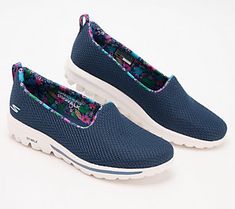 These machine washable (you heard that right!) slip-ons are the shoes you'll keep by the door. The easy-on design makes them an easy-to-love style. From Skechers.