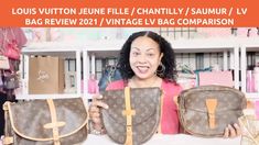 LOUIS VUITTON JEUNE FILLE / CHANTILLY / SAUMUR / LV BAG REVIEW 2021 / VINTAGE LV BAG COMPARISON - YouTube Vintage Lv Bag, St Cloud