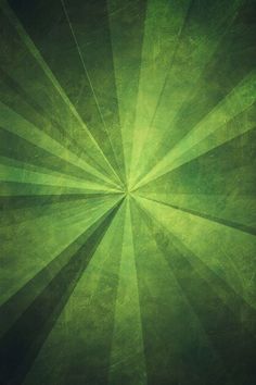 an abstract green background with rays and lines