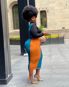 Color Block Patchwork Long Sleeve Plus Size Dress Color Block Mini Dress For Fall, Fall Color Block Mini Dress, Orange Long Sleeve Color Block Dress, Fitted Orange Patchwork Dress, Spring Patchwork Bodycon Dress, Plus Size Midi Dress, Day With Friends, Calf Sleeve, Long Bodycon Dress