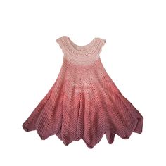 📌 Use code👉🏼  FREESHIPPING for free shipping on orders over #150 USD within the US only! Introducing our Fairy Crochet Dress Set in yellow ombre color. Perfect gift for little girls who love to twirl! When your child spins in it, the dress spreads out beautifully.  This dress is made from 100% soft cotton, making it lightweight, comfy, and stretchy. It fits most 1 to 2-year-olds. It's great for fairy tale dress-up, tea parties, or pairing with leggings and a shirt for a casual yet adorable lo Cute Handmade Spring Dress, Cute Hand Knitted Spring Dresses, Cute Hand Knitted Pink Dress, Hand Knitted Cute Spring Dresses, Cute Hand Knitted Summer Dresses, Dress For Tea Party, Fairy Crochet, Tale Dress, Toddler Girl Gifts