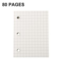 a white tile with holes in it and the words'80 pages'above it