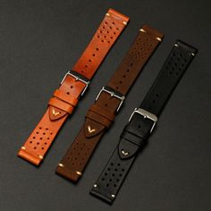 Vintage Handmade Genuine Leather Watch Band 18mm 19mm 20mm 22mm Cowhide Sweatproof Strap Replacement Leather Watch Band, Watch Bracelet, Leather Watch Bands, Watch Band, Leather Watch, Watch Bands, Bracelet Watch, Genuine Leather, Band