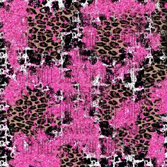 pink and black leopard print fabric