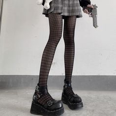 Material: Cotton, Polyester Goth Tights, Egirl Clothes, Soft Girl Clothes, Fishnet Tights, Black Stockings, Punk Outfits, Y2k Outfits, Fishnet Stockings, Other Outfits