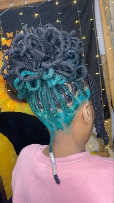 Locs Hairstyles For Work, Dyed Undercut, Locs Dyed, Hairstyles For Work, Dreadlocks Hair Care, Dread Styles, Undercut Long Hair, Locs Styles