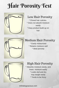 Porosity Test, Hair Porosity Test, Cabello Afro Natural, Natural Hair Regimen, Ayurvedic Hair, High Hair, Haircut Types, Natural Hair Care Tips, Hair Regimen