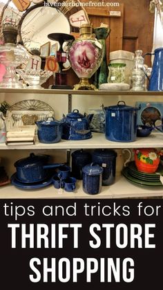 How to buy used stuff at a great price at thrift stores. Thrifting Tips, Garage Sale Tips