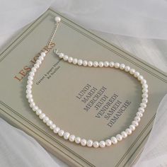 The hidden gem of the sea! A timeless staple. Made of natural freshwater pearls, our Lovely Pearl Necklace is perfect to add a classic feminine touch to every outfit. A must have for a pearls lovers and for your jewelry collection! JEWELRY CARE We recommend removing your jewelry before any contact with moisture (washing your hands, showering) to prolong life and quality of the product. To keep this piece in good condition, avoid contact with water, perfume, creams and lotions. Freshwater Pearls Wedding Accessories Necklace, Baroque Pearls Jewelry, Chokers Necklace, Water Pearl Necklace, Silver Pearl Necklace, Pearl Choker Necklace, Freshwater Pearl Necklace, Pearl Choker, Freshwater Pearl Necklaces