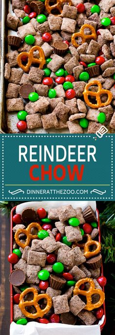 the reindeer chow recipe is ready to be eaten