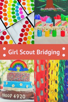 Bridging Ceremony Decorations, Brownies Bridging Ceremony, Daisy To Brownie Bridging Ceremony Decorations, Daisy To Brownie Bridging Ideas, Bridging To Brownies, Daisy Bridging Ceremony, Girl Scout Gifts