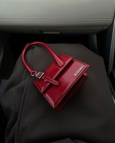 Prada Cherry Bag, Burgundy Designer Bag, Cherry Red Purse, Red Luxury Bag, Cherry Red Bag, Red Purse Aesthetic, Designer Bag Aesthetic, Cherry Buckle