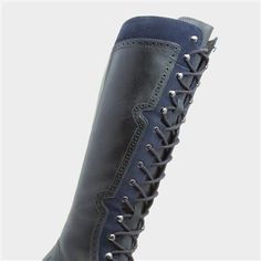 Shoe Zone, Boot Style, Leather Boot, Navy Leather, Hush Puppies, Navy Women, The High, Hush Hush, Leather Boots