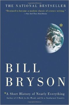 the book cover for bill bryson's novel