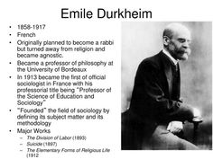 an old photo of emile durkhemm, the founder of modern science and technology