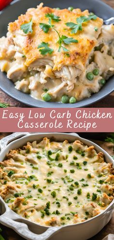 an easy low carb chicken casserole recipe