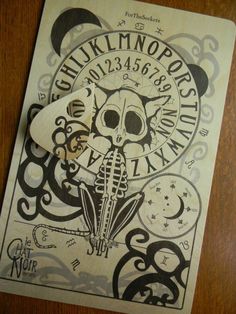 a wooden sign with a skeleton on it's face and the words oukylmopposity written in black ink