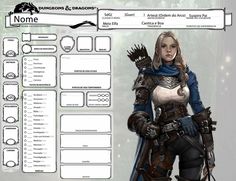 an image of a character sheet for the game dragonborns, with information about how to use them