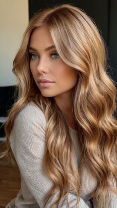 fall hair colors copper blonde Glossy Hair Color, Hair Colors For Fall, Copper Blonde Hair Color, Copper Blonde Hair, Fall Blonde Hair Color, Blonde Hair Colors