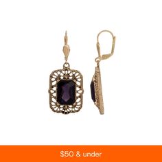 in stock Leverback Earrings, Fashion Jewelry Earrings, Blue Square, Crystal Drop Earrings, Vintage Inspired Design, Crystal Drop, Online Earrings, Shoe Sale, Fashion Watches