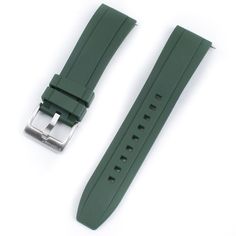 PRICES MAY VARY. Quick Release Springbars Length: 3in/5in - 75mm/125mm (not including buckle) Width: 20mm, 22mm and 24mm Buckle Size: 18mm, 20mm and 22mm Hardware: Stainless steel Thickness: 3.5mm to 5mm Green Adjustable Bracelet Strap Watch Accessories, Luxury Green Watch Bracelet Strap, Green Casual Adjustable Apple Watch Band, Adjustable Durable Green Watch Bands, Green Adjustable Wear-resistant Apple Watch Band, Rubber Watches, Quick Release, Watch Brands, Watch Strap