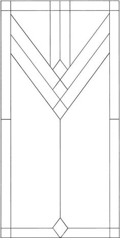 a drawing of a square with lines on the side and diagonals in the middle