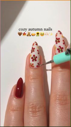 #nails#nail#nailart#nailsart#leaf#leaves#sunset#fall#autumn#vibe#vibes#brown#tutorial#smile#pastel#nature#white#orange#flower#flowers#warm#hand#french#fashion#style#fashionista#fashionable#stylish#styleblogger#girl#art#alternative#aesthetic#cute#beautiful#like#follow#followformore#save#share#video#viral#trend#trendy#trending#cool#nice#life#love#lovely#amazing#mood#sweet#photo#photography#diy#artist#naildesign#kawaii#ring#silver#gold#pin#pins#paint#painting#draw#drawing#sparkle#glitter#sparkling#music#song#wow#green French Fashion Style, Dark Color Nails, Dark Gel Nails, Kawaii Ring, Pastel Nature, Disneyland Nails, Festive Holiday Nails, Gel Nail Tutorial, Art Alternative