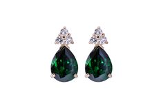 The month of May is well known for its blossoming attributes, including our green nature. The color green signifies maturity and a form of growth. These gorgeous Emerald Green Pear Shape and CZ Stud Earrings are jaw-droppingly eye-catchy, made with the finest 14k Yellow Gold, artificial Emerald gemstones, and premium zirconia stones. We believe it's time to wear your birthstone proudly. 💚 Authenticity Guaranteed One Year Warranty Ethically Sourced 3% Donated to your Charity Smiles Promised Meas Green Pear-shaped Earrings For Formal Events, Classic Green Earrings For May Birthstone, Classic Green Pear Shaped Earrings, Green Pear-shaped Formal Jewelry, Classic Green Pear-shaped Earrings, Green May Birthstone Earrings For Formal Occasions, Green Earrings For Formal Events, May Birthstone, Green Formal Earrings For May Birthstone, Green Pear-shaped Earrings For Anniversary