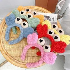 Cute Washing Face Hair Band Female Hair Bundle Funny Salted Fish Crab Hair Band Sweet Headband Headbands For Washing Face, Playful Summer Headband Hair Accessories, Washing Face Headband, Cute Headbands For Washing Face, Sanrio Spa Headband, Fur Goods, Face Hair, Hair Bundles, Pet Hair