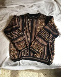 Unique Sweater, Grandpa Sweater, Fire Fits, Cool Sweaters, Dream Clothes, Sweater Weather, Look Cool