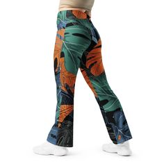 Designed to enhance your figure, these trendy leggings feature a high waist and a butt-lifting cut. The flared leg bottoms add a touch of style and make the leggings comfortable. Wear them on a walk, to the gym, or style them up with a bomber jacket or hoodie. * 74% recycled polyester, 26% elastane * Fabric weight (may vary by 5 7.37 oz./yd.² (250 g/m²) * Soft and stretchy premium quality fabric with a mild compression feel * Moisture-wicking fabric * UPF 50+ protection * High-waisted with a but High Waist Casual Pants For Pilates, Casual Flare Yoga Leggings, Casual High Waist Pants For Pilates, Casual Flare Workout Leggings, Casual Flare Leggings For Yoga, Trendy Elastane Gym Pants, Casual Sports Flared Bottoms, Casual Wide Leg Leggings For Pilates, Casual Flare Bottoms For Sports