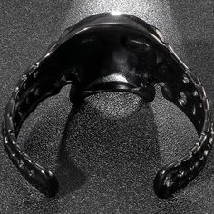 Gothic Skull Head Open Cuff Bracelet For Men Black Plated 316L Stainless Steel Bangles Men's Street Jewellery Mannen Armband New Style: Hiphop/Rock Shape\pattern: Skeleton Plating: Black Gun Plated Origin: Mainland China Open Cuff Bracelet Skull: Bangles For Men Occasion: Party/Show/Best Friends Gift Model Number: 1005002263197907 Metals Type: Stainless Steel Material: Metal Gender: Men Fine or Fashion: Fashion Dropshipping: Support Compatibility: All Compatible Brand:TrustyLan Jewelry Condition Adjustable Black Punk Skull Ring, Black Metal Skull Ring For Streetwear, Black Metal Skull Ring, Black Gothic Skull Ring For Streetwear, Black Stainless Steel Cuff Bracelet, Black Punk Cuff Jewelry, Black Metal Cuff Bracelet, Black Punk Skull Ring For Streetwear, Black Skull Ring For Streetwear