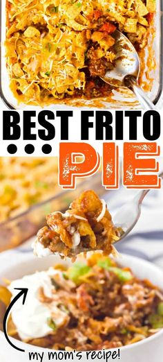 this is the best frito pie recipe