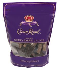 crown royal whisky barrel chunks, 150g