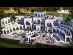 Sims 4 Courtyard Oasis, Sims 4 Courtyard, Sims 4 Arabian Cc, Sims 4 Palace, Courtyard Oasis, Arabian Palace, Moroccan Palace, Japanese Palace