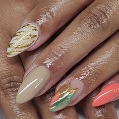 Matte Nails Design, Glamorous Nails, Glow Nails, Nail Candy, Oval Nails, Colorful Nail Designs, Nails Magazine, Hot Nails, Bling Nails