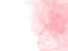 pink watercolor on white background with space for text or image to be added in the bottom right corner