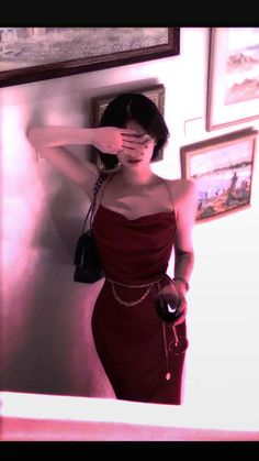 Chloe Gong, Prom Inspiration, Red Dresses Classy, Dark Feminine Aesthetic, Aesthetic Coquette, Korean Fashion Dress, Simple Trendy Outfits