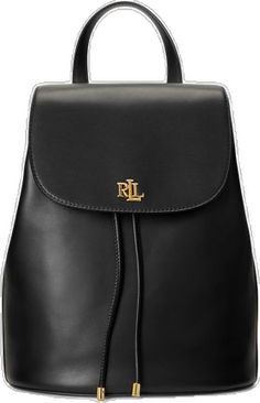 Chic Leather Formal Backpack, Classic Formal Backpack With Dust Bag, Classic Ralph Lauren Bag For Everyday, Classic Leather Flap Backpack, Elegant Leather Backpack With Dust Bag, Classic Leather Backpack With Flap, Ralph Lauren Leather Bags With Adjustable Strap, Elegant Ralph Lauren Business Bags, Elegant Ralph Lauren Bags For Business