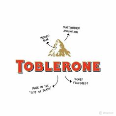 the logo for toblerone