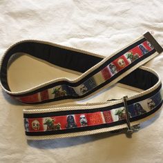 two lanyard straps with star wars images on them