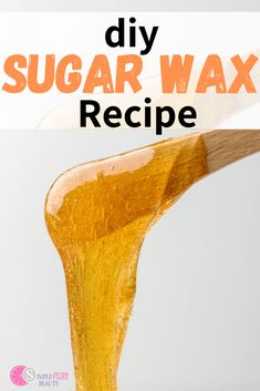 It is so easy to learn how to make sugar wax at home. Mix together a few simple ingredients to create a safe & effective diy sugaring wax! Homemade Sugar Wax For Hair Removal, How To Make Sugar Wax At Home, Leg Waxing At Home, Homemade Waxing, Diy Sugar Wax Recipe, Sugaring Recipe, Sugar Wax At Home, Diy Sugar Wax, Sugaring Hair Removal Diy