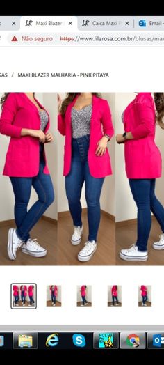 Pink Button-up Outerwear For Work, Pink Button-up Shacket For Spring, Pink Button-up Blazer For Work, Pink Button-up Blazer For Office, Blazer Pink, Diy Clothes And Shoes, Old Money, Spring Summer Outfits, Diy Clothes