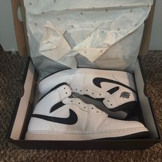 Never Worn Size 13 Men's Air Jordan 1 Mid Jordan 1 Mid White And Black, Air Jordan 1 Mid Se Newsprint, Nike Air Jordan 1 Mid White Shadow, Groomsmen Air Jordans, Fake Boyfriend Pictures Shoes, Air Jordans 1 Off White, Air Jordan 1 Mid Triple White, Jordan 1 Fakes, Jordan Shoe Candle