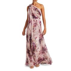 Nwt Marchesa Notte Women’s 12 Pleated Floral Blush Pink Midi Dress One Shoulder 60” Inches Length Wedding, Cocktail, Formal, Celebration, Maxi, Dress, Bridesmaid Pre-draped Pink Spring Dress, Chic Floral Print Gown For Formal Occasions, Pre-draped Spring Cocktail Gown, Pre-draped Gown For Spring Cocktail, Pre-draped Cocktail Gown For Spring, Elegant Floral Print Gown For Wedding Guest, Silk Floral Print Dress For Wedding Guest, Elegant Chiffon Gown With Floral Print, Elegant Floral Chiffon Gown