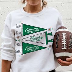 Cheer on your favorite team in style with these custom team pennant crew sweatshirts! Choose your favorite ink color, add your team's name and show your team spirit like never before! Perfect for student gifts or showing your passion for sports. Go, team! CREW NECK SIZING: Small- Length 27" , Width 20" Medium- Length 28" , Width 22" Large- Length 29", Width 24" XL- Length 30" , Width 26" 2XL- Length 31", Width 28" Customizable White School Spirit Sweatshirt, Customizable White Sweatshirt For Game Day, Customizable White Sweatshirt With School Spirit, Customizable White Sweatshirt For School Spirit, Customizable Fan Gear Sweatshirt, Team-colored Fan Apparel Sweatshirt For Sports Events, Team Spirit Sweatshirt For College Sports Season, Customizable Team Spirit Sweatshirt For Sports Events, Customizable Sports Fan Sweatshirt