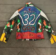 Ron Bass Mighty God Leather Jacket Multicolor Biker Jacket For Streetwear In Fall, Multicolor Biker Jacket For Fall Streetwear, Multicolor Long Sleeve Biker Jacket For Streetwear, Captain Boomerang, A Cinderella Story, You Lost Me, Leather Outfit, Blue Jacket, High Quality Leather